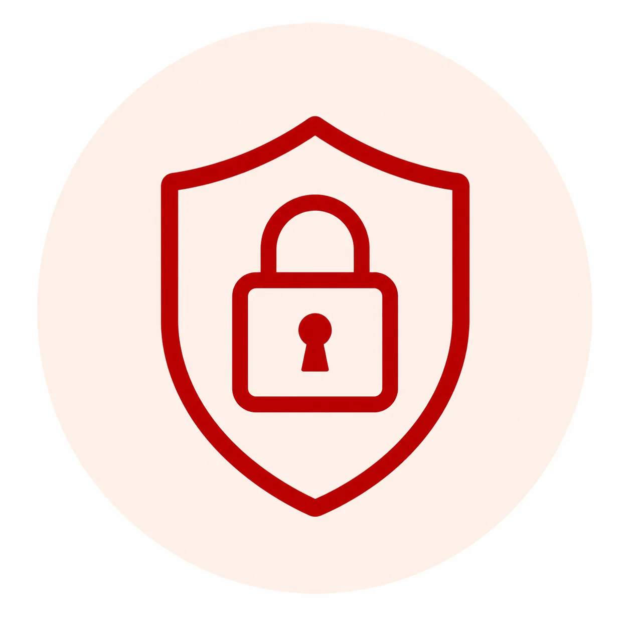 Security shield icon